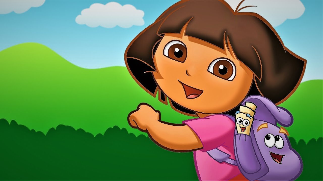 dora the explorer and backpack