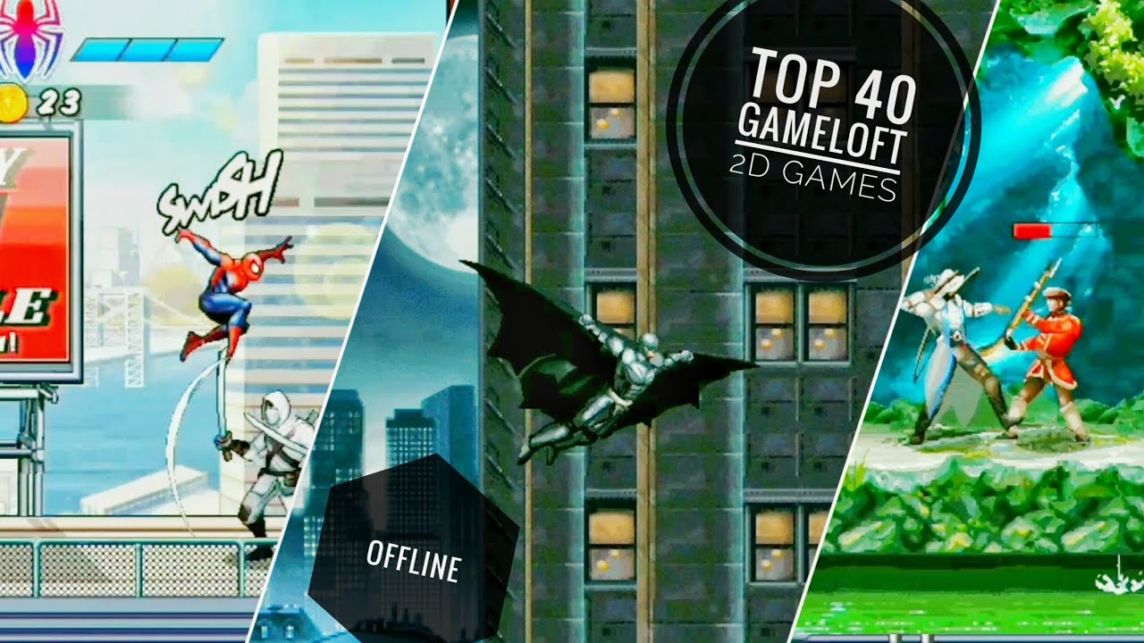 download gameloft 2d games for android